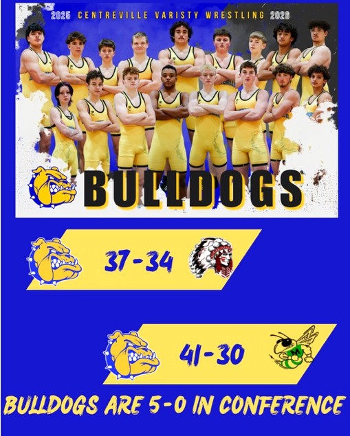 Centreville wrestlers have 2-0 night at White Pigeon Tri-Meet